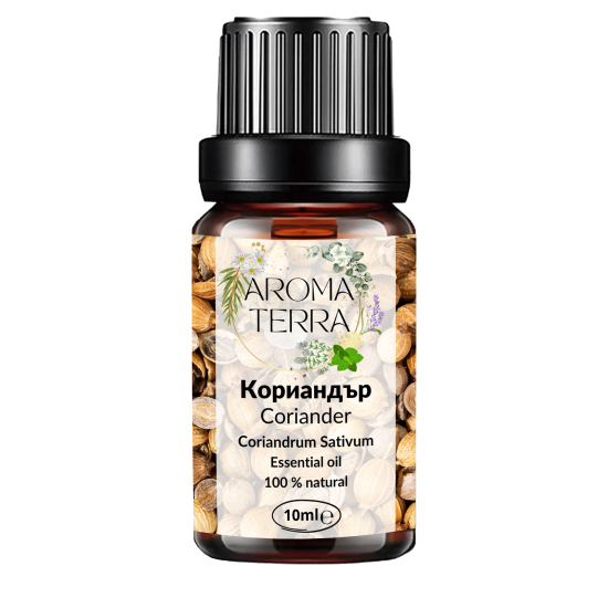 Кориандър – Coriandrum sativum – 100% Етерично масло - 10 мл