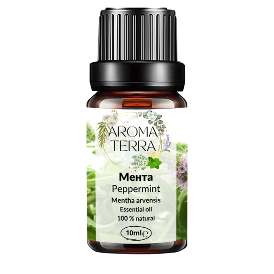 Мента – Mentha arvensis – 100% Етерично масло - 10 мл